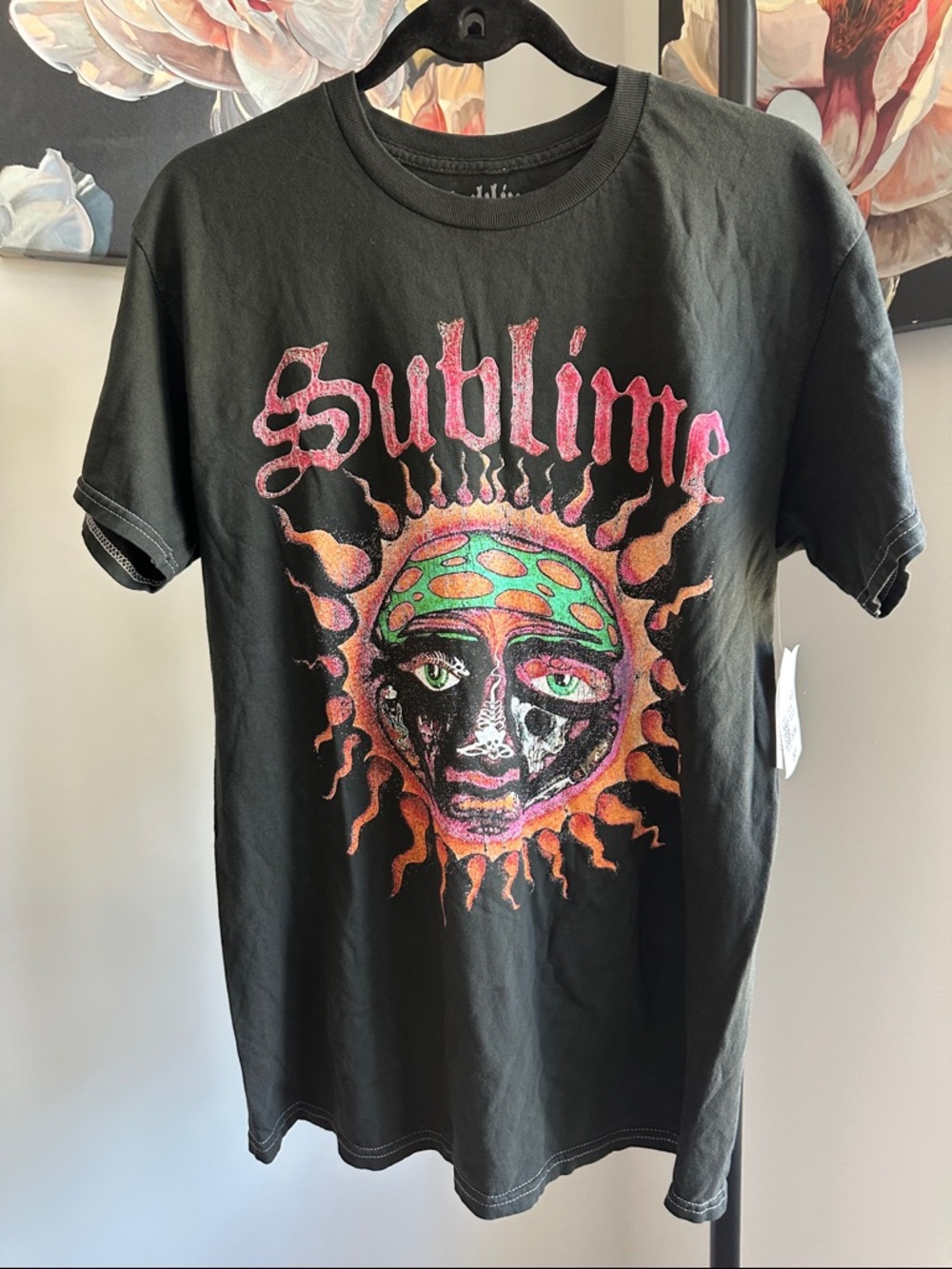 Sublime Black Graphic Short Sleeve Tee